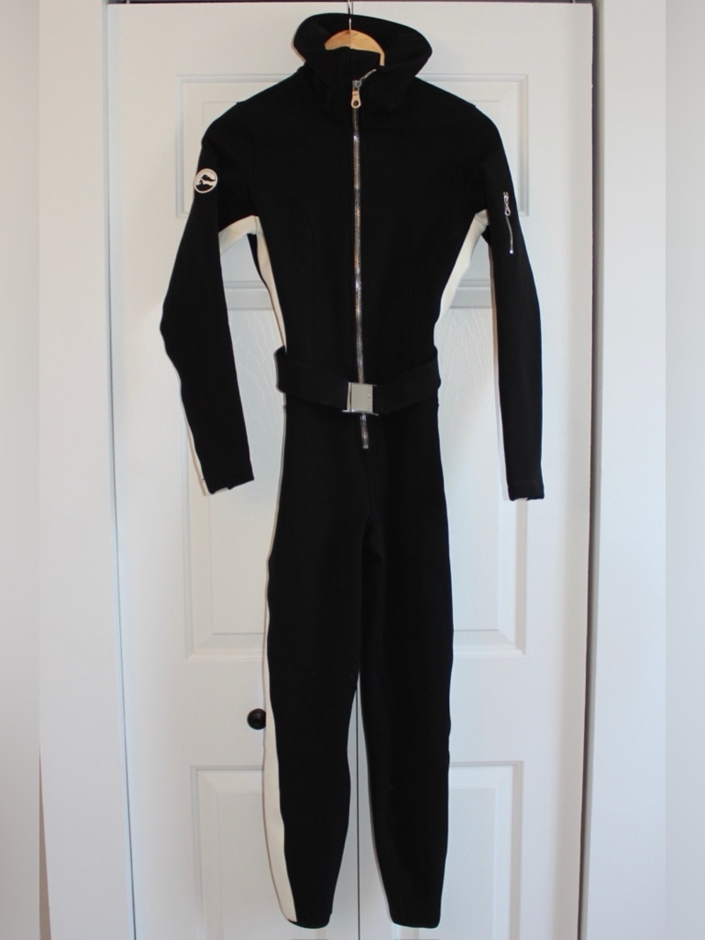 Cordova Black One-Piece ski suit XS